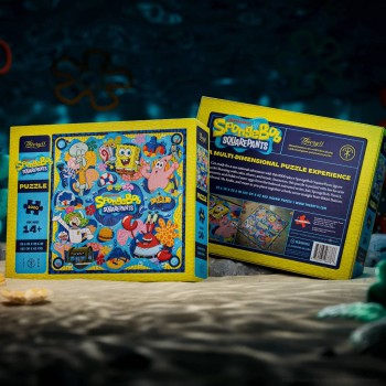 SpongeBob SquarePants dėlionė 1000 detalių Theory11